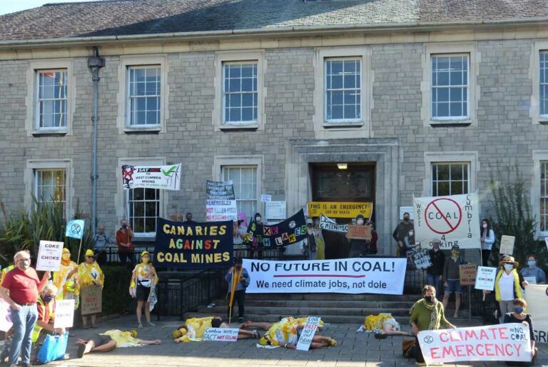 Campaigns to stop Woodhouse Colliery: Cumbria