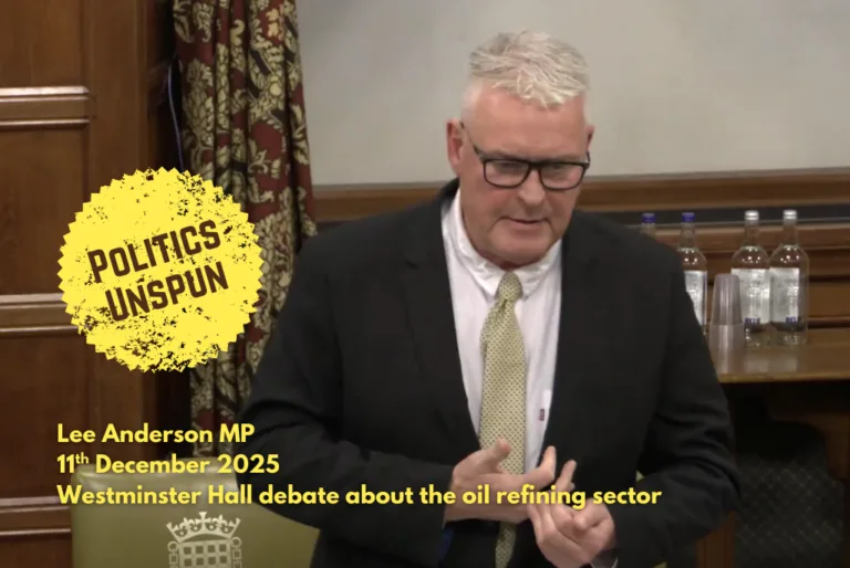Lee Anderson on dirty, horrible, dangerous coal jobs